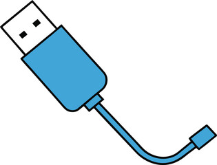 USB Cable Connector Tech Plug Transparent Background