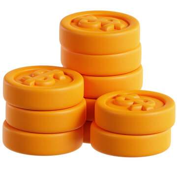Stacking Gold Coins