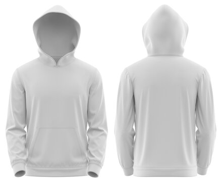 Hoodie Long Sleeve Mockup &ndash; Lightweight Hooded Top, Minimal Casual Wear, High-Quality Product Mockup Ready