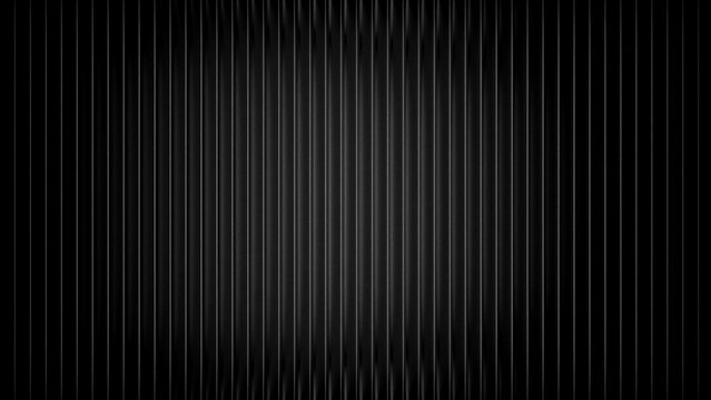 Black Dark Vertical Ribbed Glass Texture Background Pattern Minimalist Frosted Wallpaper