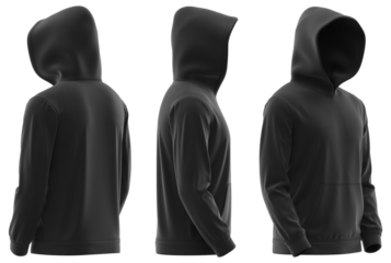 Hoodie Long Sleeve Mockup – Lightweight Hooded Top, Minimal Casual Wear, High-Quality Product Mockup Ready
