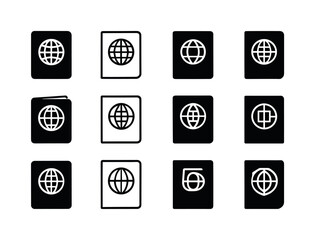 Travel Logos Collection. Travel. Icon set. Set Logo of Travel: p