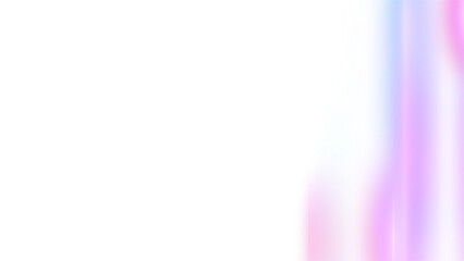 Purple, pink and blue light leak gradient overlay on transparent background. Smooth, vibrant light leaks on the right side. Blue, pink and purple glow. For overlays, digital wallpaper. PNG. Border