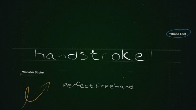 Handstroke Write On Text Effect 0 - Scribble Doodle Title Animation Tool | Perfect Freehand Vector Handwriting