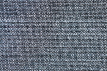 Dark grey woven fabric texture for furniture upholstery