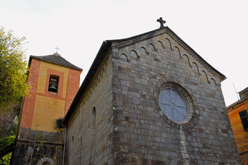 Church of San Nicol&ograve; di Capodimonte, a Romanesque church dating back to the 12th century, can be reached on foot via a path that connects San Rocco di Camogli to Punta Chiappa