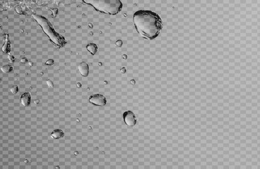 PNG Raindrops as an overlay droplets water