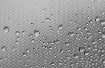 Raindrop  transparent png water overlay effect, transparent background