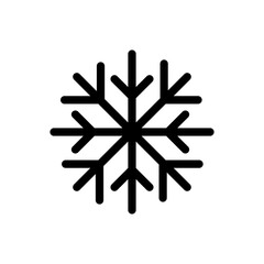 Detailed Christmas Snowflake Icon