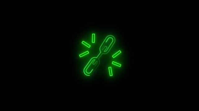 A glowing neon design showcasing block chain, symbolizing secure digital transactions, transparency, and decentralized networks for standout modern projects. Perfect for branding and engagement.