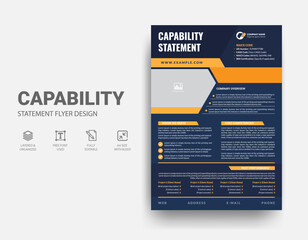 Capability Statement Template Design