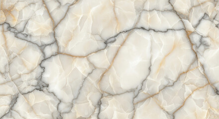 Elegant white marble surface with intricate natural veining and soft beige tones, perfect for modern luxury interior backgrounds