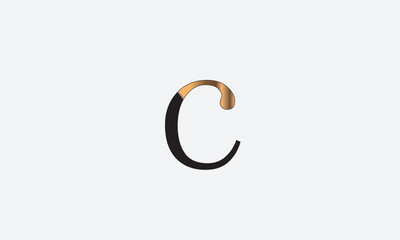 CC, C , CC Abstract Letters Logo Monogram