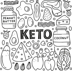 set of food icons, Vector Food Icon Design, Vector Food, Illustration Drawing, Set of Vector Food