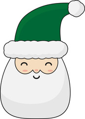 털모자를 쓴 인자한 할아버지