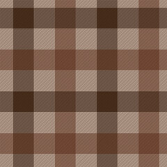 Scottish texture, plaid and tartan seamless pattern, vector design