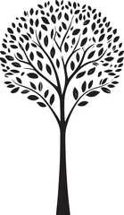 vector tree silhouette ,silhouette of tree ,tree silhouette vector ,tree, leaf, branch, nature, vector, silhouette, plant, summer, leaves, design, icon, forest, life, trunk, growth, ecology, symbol, a