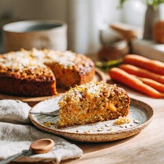 chocolate cake with nuts