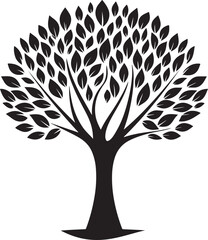 vector tree silhouette ,silhouette of tree ,tree silhouette vector ,tree, leaf, branch, nature, vector, silhouette, plant, summer, leaves, design, icon, forest, life, trunk, growth, ecology, symbol, a