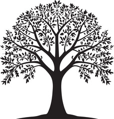 vector tree silhouette ,silhouette of tree ,tree silhouette vector ,tree, leaf, branch, nature, vector, silhouette, plant, summer, leaves, design, icon, forest, life, trunk, growth, ecology, symbol, a