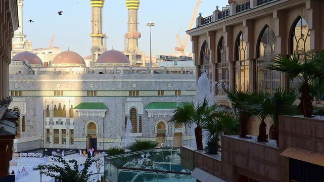 10 December 2021 Masjid al-Haram, Makkah al-Mukarramah, Makkah (Mecca),  Saudi Arabia