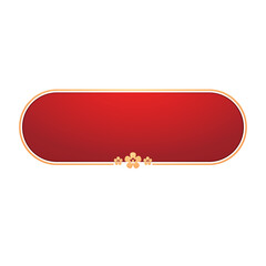 Happy Chinese new year 2026. Chinese new year banner for show product. Greeting card. China frame with lantern on red background.