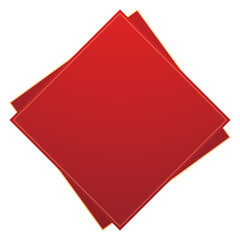 Happy Chinese new year 2026. Chinese new year banner for show product. Greeting card. China frame with lantern on red background.