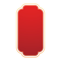 Happy Chinese new year 2026. Chinese new year banner for show product. Greeting card. China frame with lantern on red background.