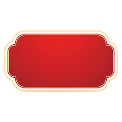 Happy Chinese new year 2026. Chinese new year banner for show product. Greeting card. China frame with lantern on red background.