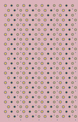 Mobile Ripple Arches Pattern – Dusty Rose Navy Taupe Gold Seamless Premium JPG Background