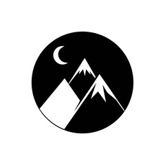 vector illustration of a black and white icon