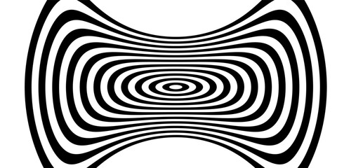 Rastr spiral. Spiral. The concentric circles. The silhouette of the spiral. Effect, hypnosis, the symmetry of the spiral.