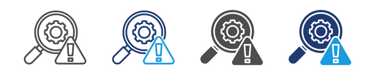 identify icon set multiple style