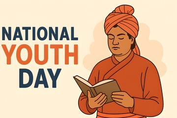 Celebrating national youth day with swami vivekananda
