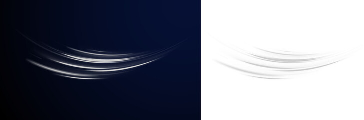 Swirl color road line light motion traffic speed night city.
