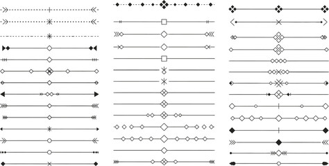 Musical composition with various notes and symbols