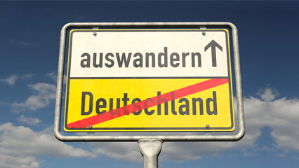 Auswandern aus Deutschland