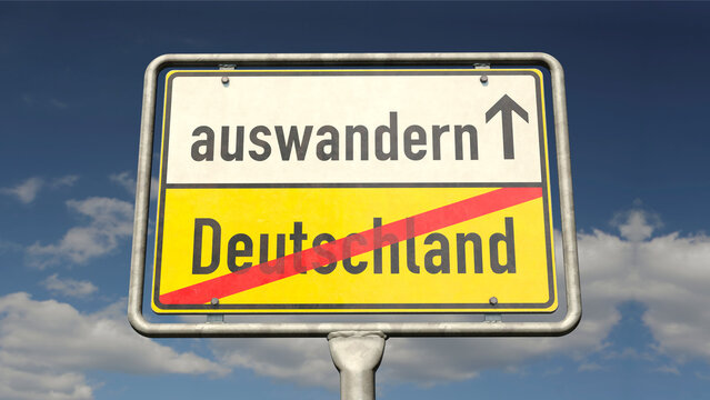 Auswandern aus Deutschland