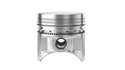 engine piston on white background PNG