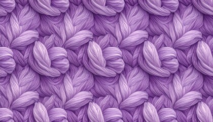 Abstract Purple Tile Grid – Wavy Fiber-Like Patterns in Lavender, Violet, and Blue Shades