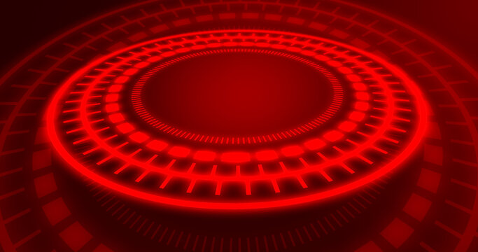 3D futuristic portals, Magic Hologram display technology.Abstract hologram technology for digital communication,Future technology,data exchange, and artificial intelligence.Magic circle portals.