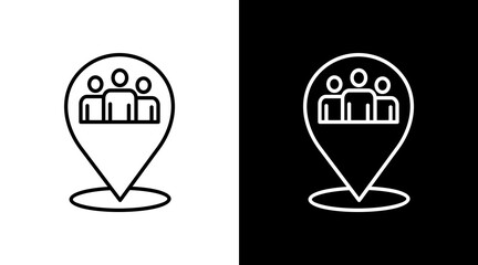 Inclusion Zone Icon For Design Elements
