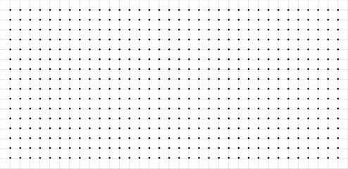 White background with grid and dot vector