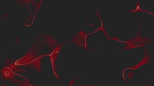 Dark background with red abstract shapes. Perfect for medical, web design, or artistic projects needing a bold visual.