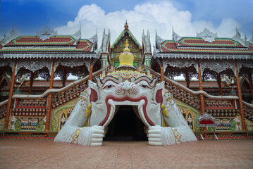 Watsriutumpron located in Nong Krot Subdistrict, Mueang Nakhon Sawan District Nakhon Sawan Province, Thailand