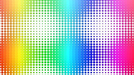 Vibrant Halftone Geometric Pattern &mdash; Clean Modern Abstract Vector Design