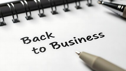 Obraz premium Returning to work