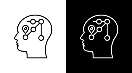 Insight Map Icon For Design Elements