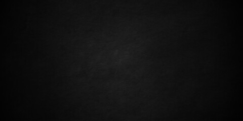Fototapeta premium Grunge dark chalkboard and black board. Wall black paper cement distressed. abstract dark black wall texture. concrete rough dark floor old grunge backdrop. interior vintage smooth closeup background.