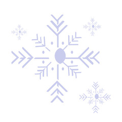 Gentle Snowflakes: A delicate illustration of winter's embrace, showcasing unique snowflake patterns, symbolizing the quiet beauty of a snowy day.